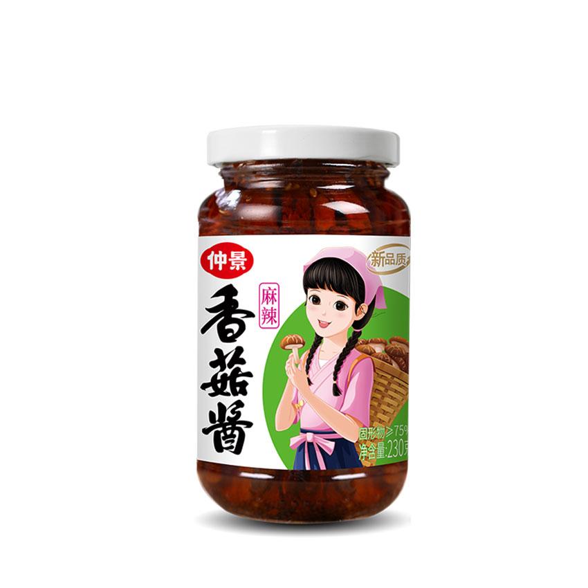 Zhong Jing Mushroom Sauce (Mala) 230g Zhong Jing Mushroom Sauce (Mala) 230g